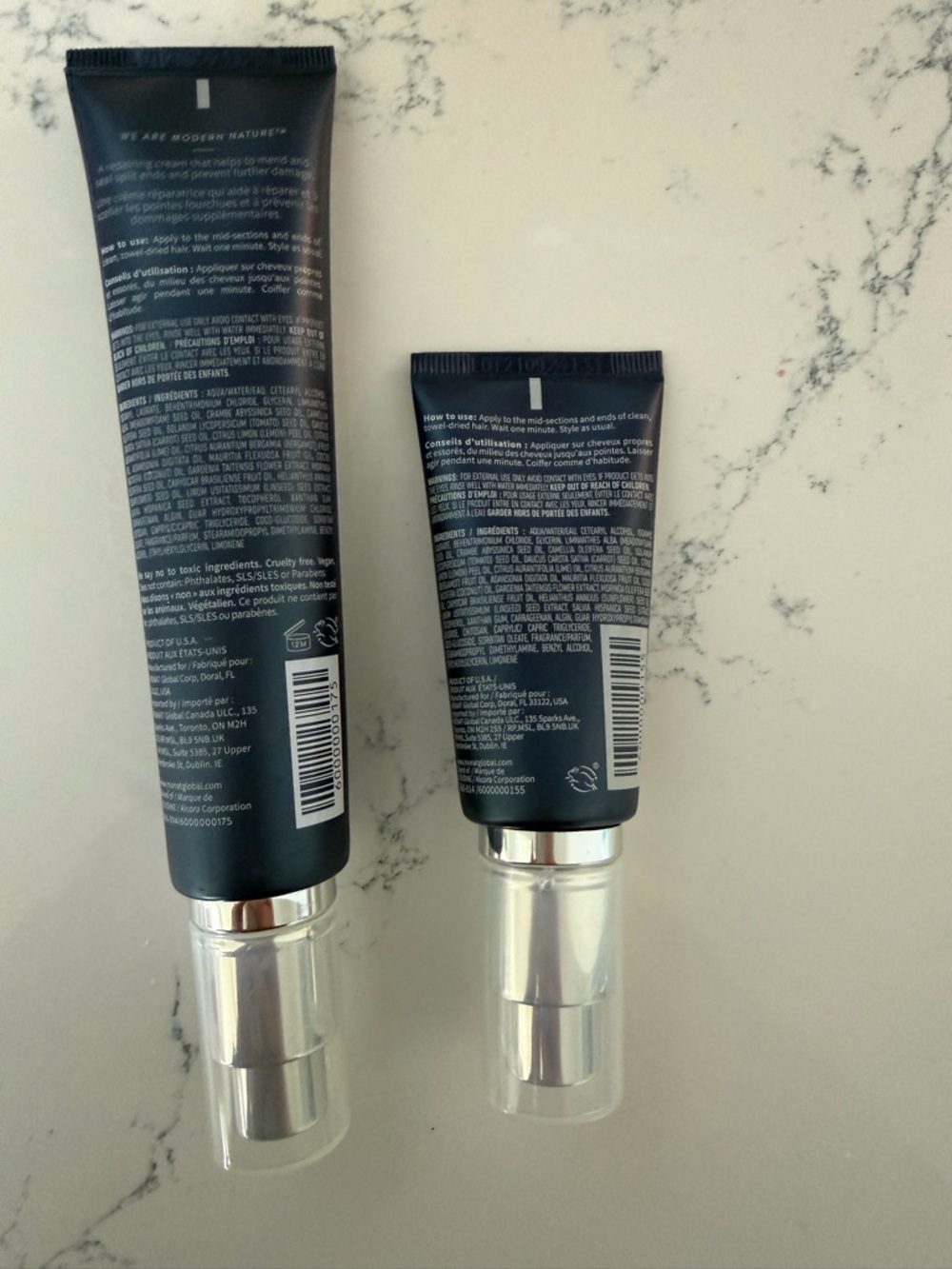 REJUVABEADS Split End Repair Treatment in Dark Navy - Lightweight Sealant - Picture 2 of 2